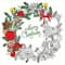 Design Works™ Zenbroidery™ Christmas Wreath Stamped Embroidery Kit